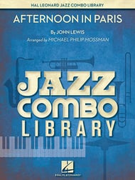 cover Afternoon in Paris Jazz Ensemble sheet music cover